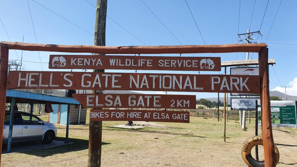 Kenia - Hell's Gate National Park - fietssafari
